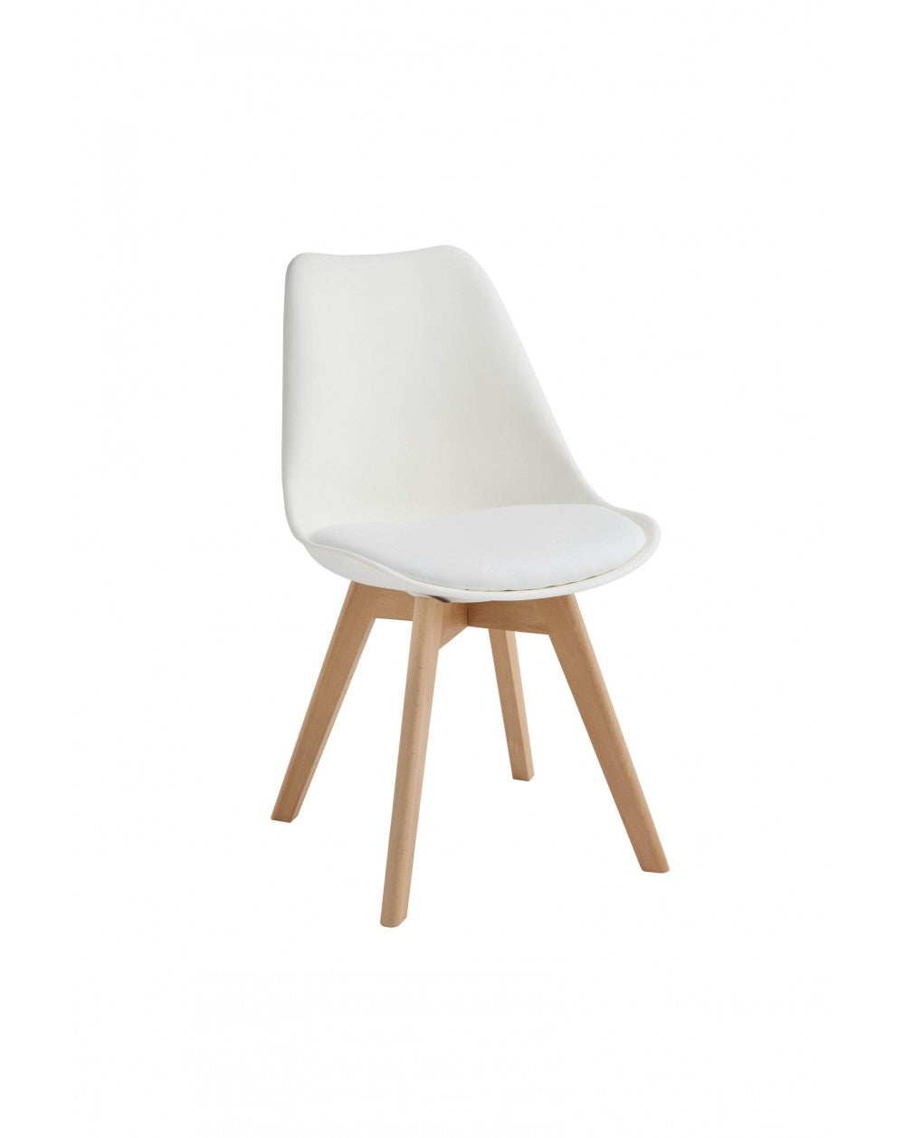 4x Stuhl nordic Carlotta weiß STS