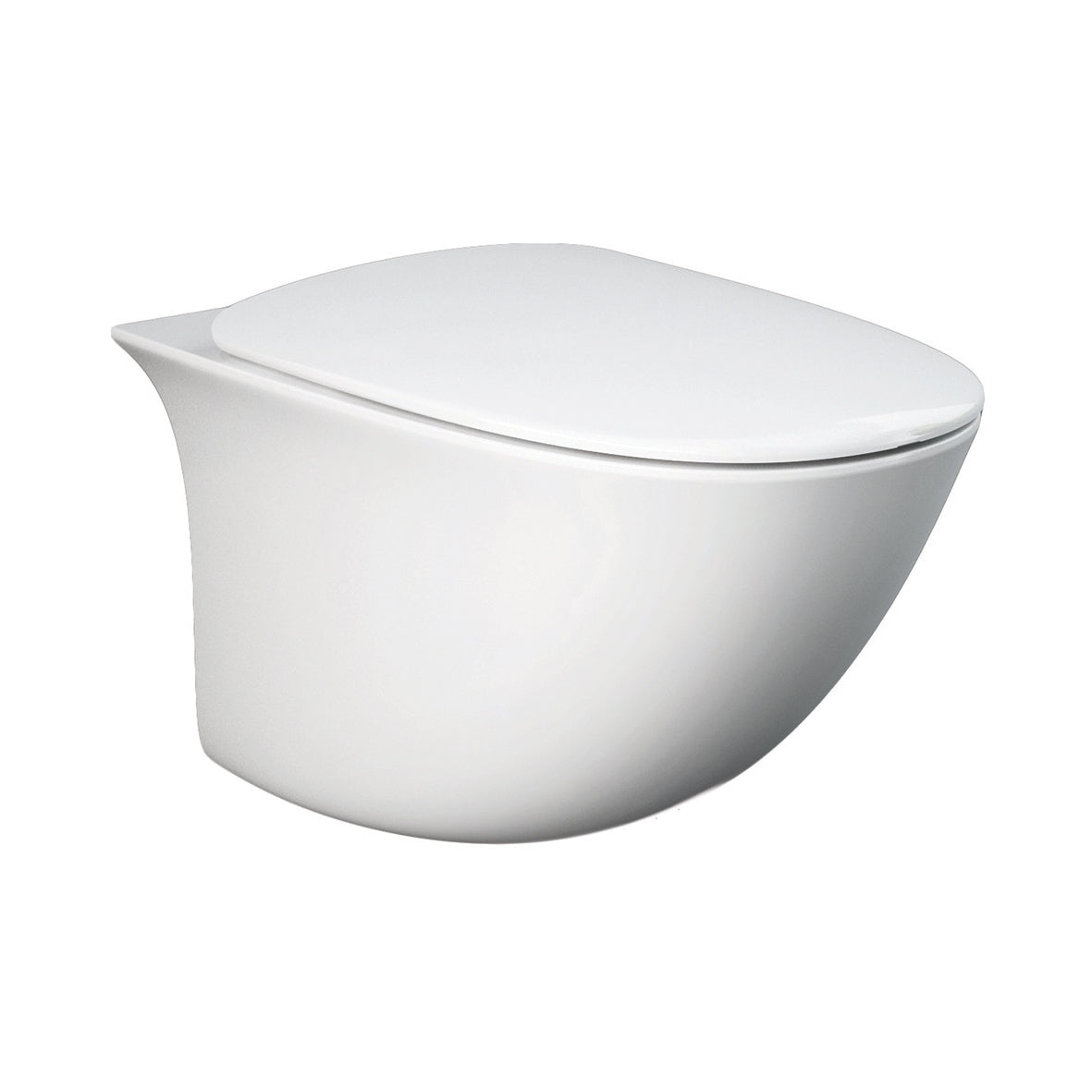Sensation Spülrandloses Wand-WC 48 cm – Verdeckte Befestigung