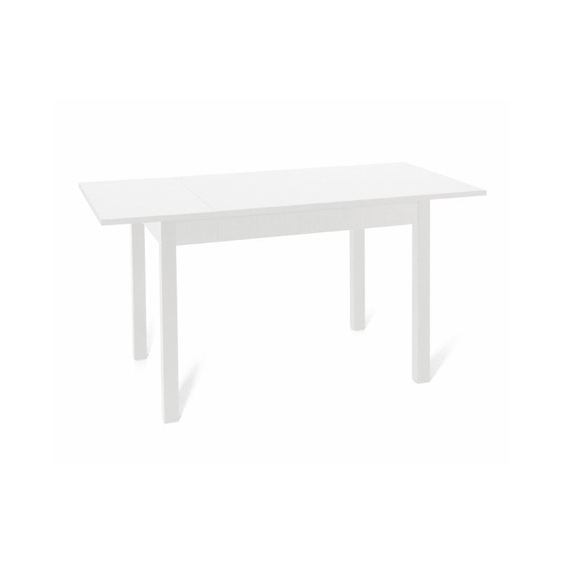 White Ash Ausziehtisch aus Melaminholz cm 70x110-150