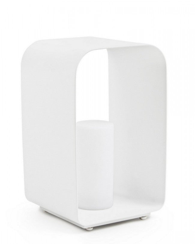 Led-Led-Glühlampen mit Pflanzgut RIDLEY Bianco 25x28x h45 cm