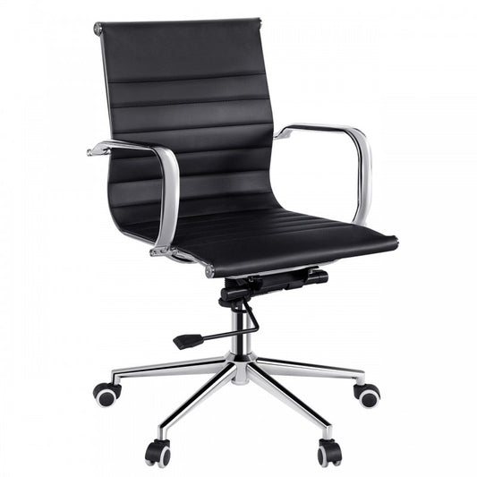 Schwarzer Chefsessel