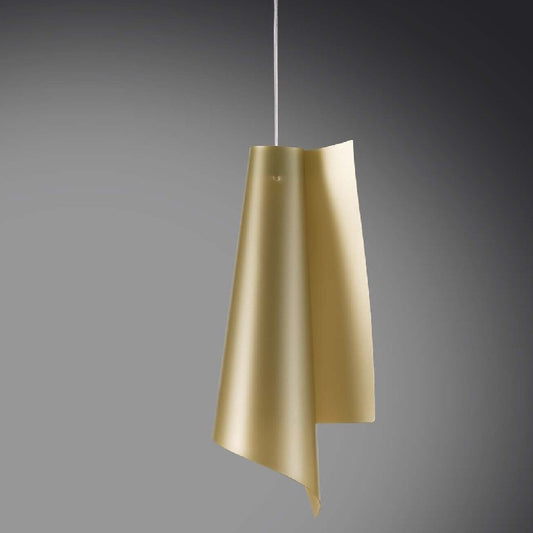 Hängeleuchter aus Polilux VELA Oro, Durchmesser 19 x H49 cm