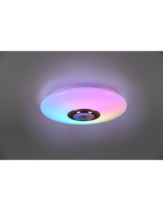 Moderne LED-Deckenleuchte RGBW Bluetooth Music White Trio Lighting