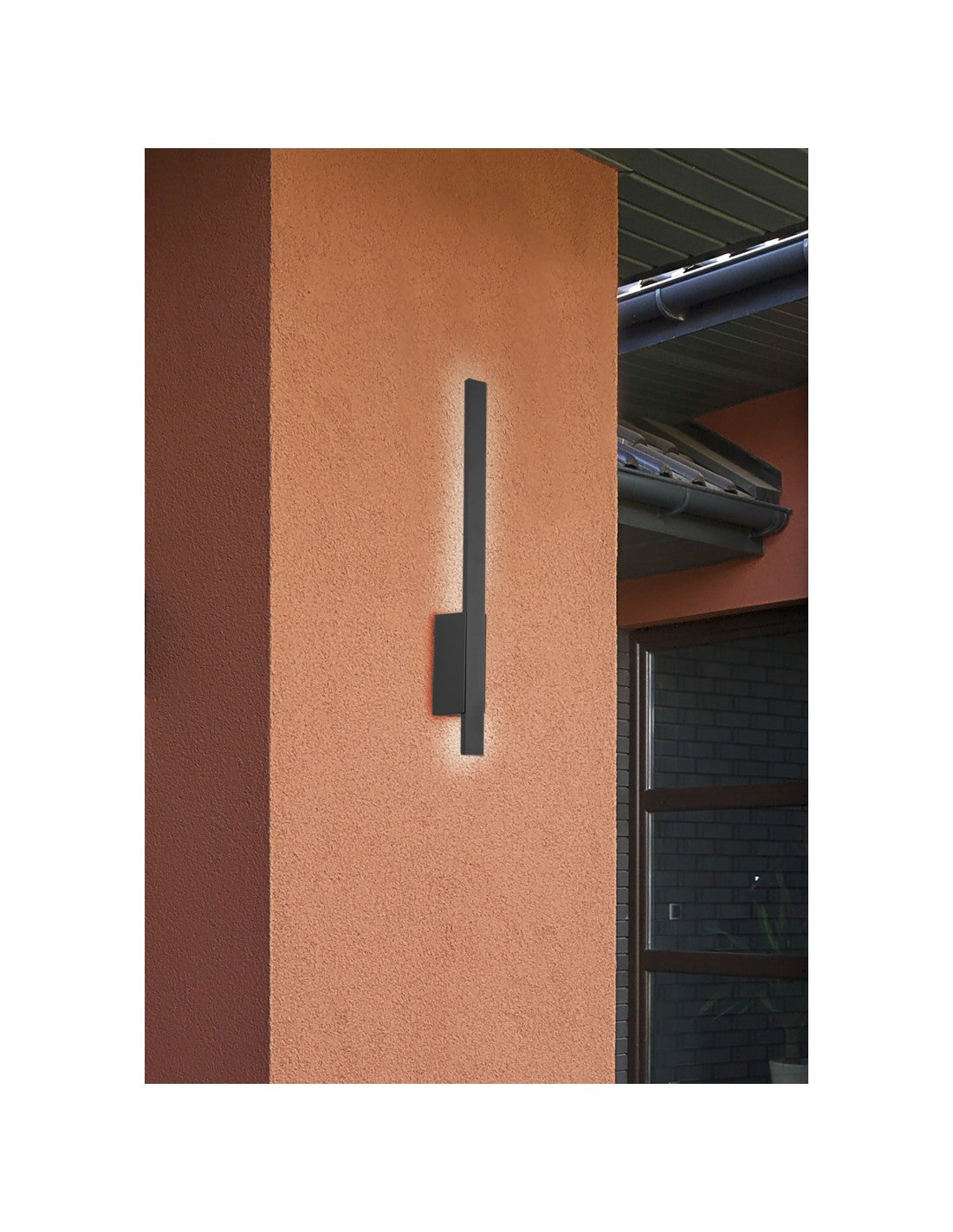 Tawa LED-Spiegelstab-Applikation Anthrazit IP54 Trio-Beleuchtung