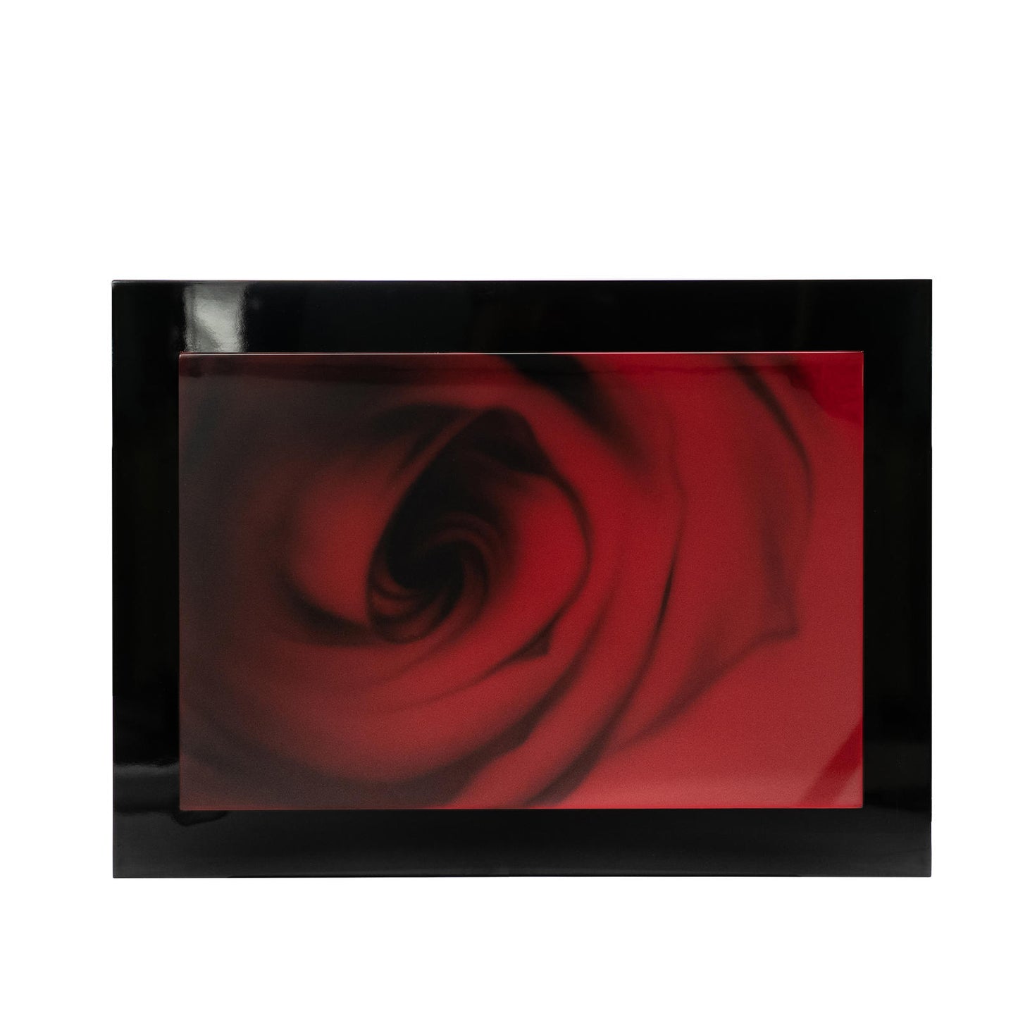 Dekorplatte mit weißem Holzfinish 80x110x4 cm