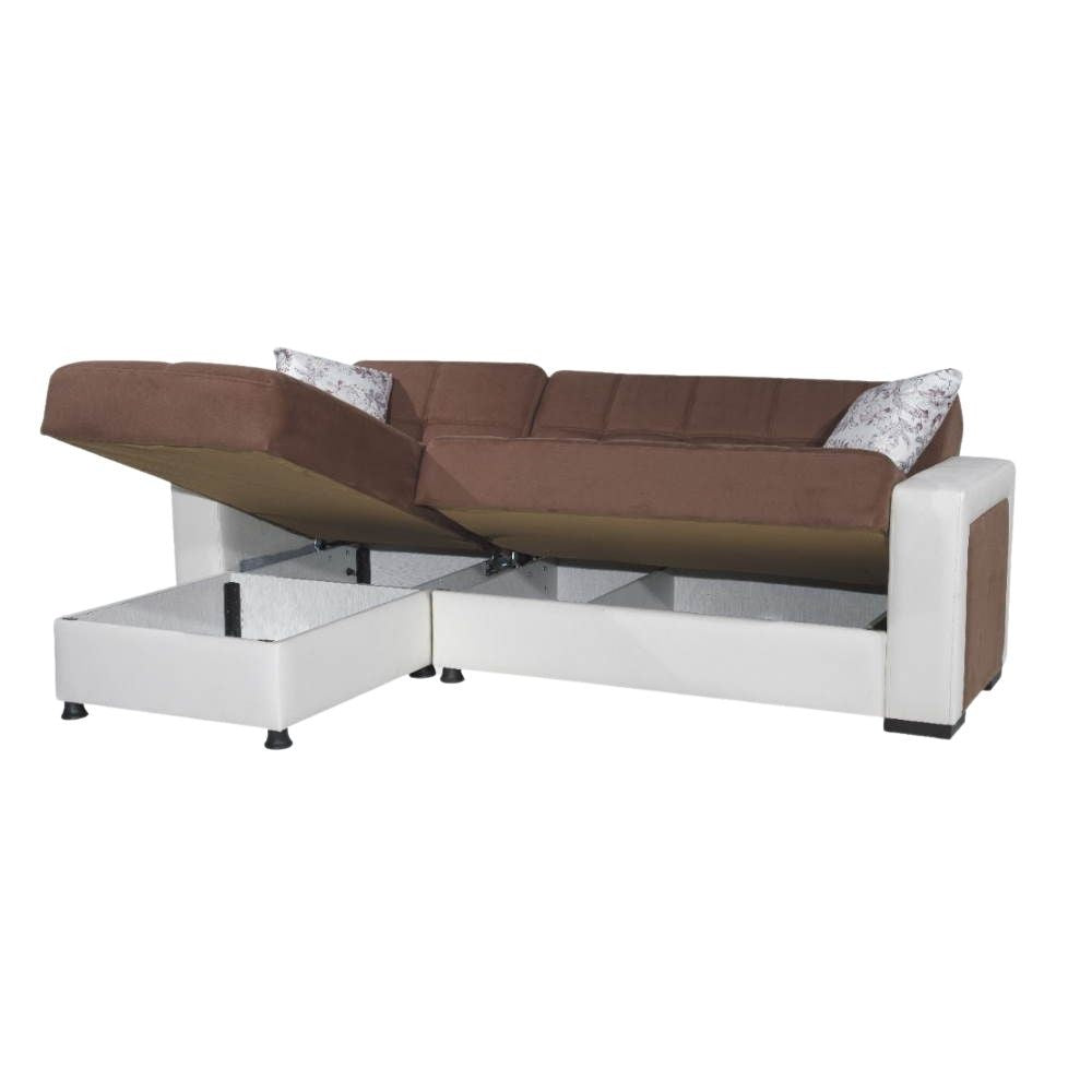 Sofa mit Marmaris-Halbinsel, Wendecontainer 212x145x80 H