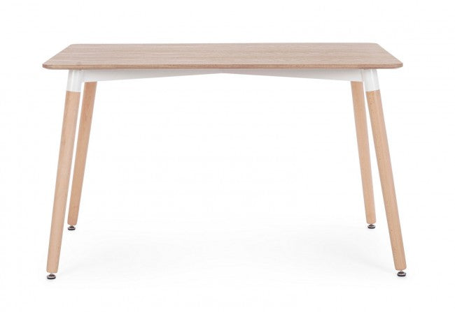 Holztisch im Naturstil 120x80