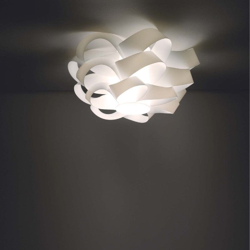 Einzelleuchte CLOUD Deckenleuchte Weiß Durchmesser 60x h28 cm