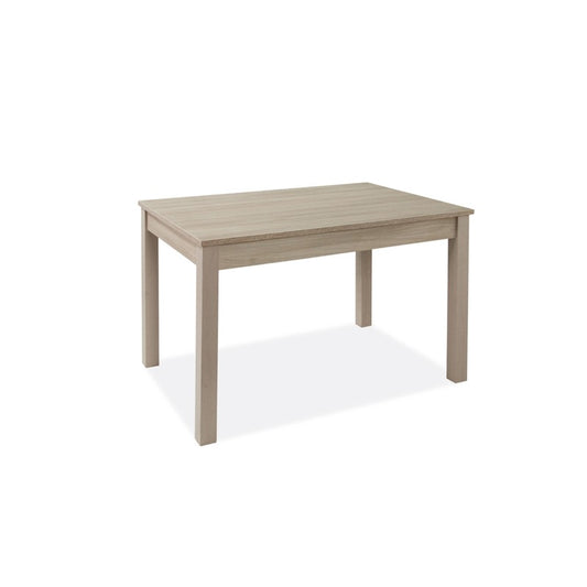 Ausziehbarer Esstisch Olmo komplett Melaminholz cm 85x140-180