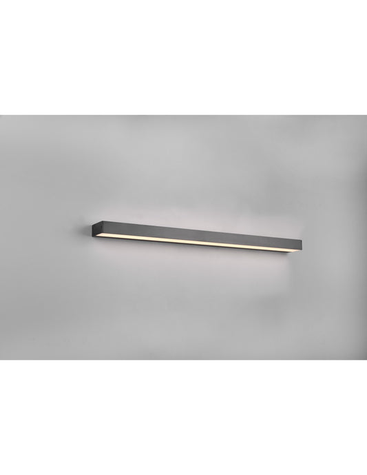 Badezimmerspiegelleuchte Double Emission LED 13w Rocco Black IP44 Trio Lighting