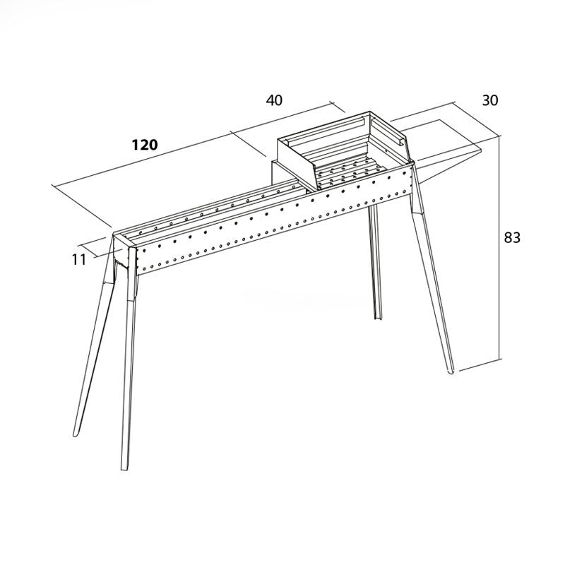 Grillspieße 1200 + 400 mm kochen