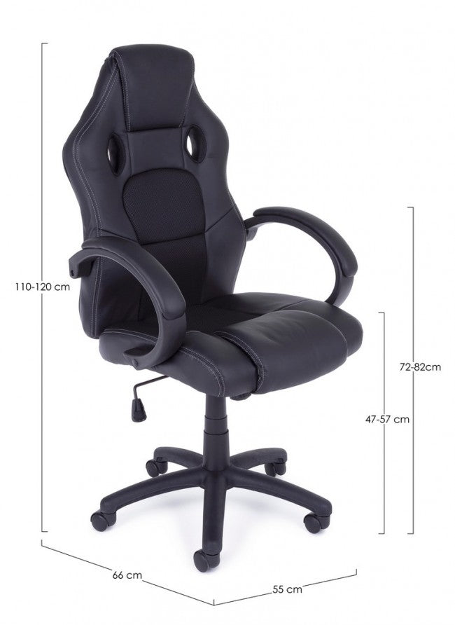 Poltrona, Büro mit Armband-Racing, in der Hülle