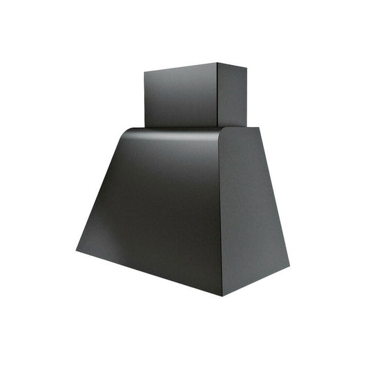 BRIO METAL Dunstabzugshaube aus brüniertem Edelstahl 80 cm