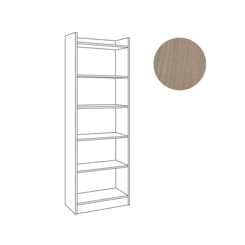 Regal Ulme Farbe 6 Regale h. 180x64x29 cm