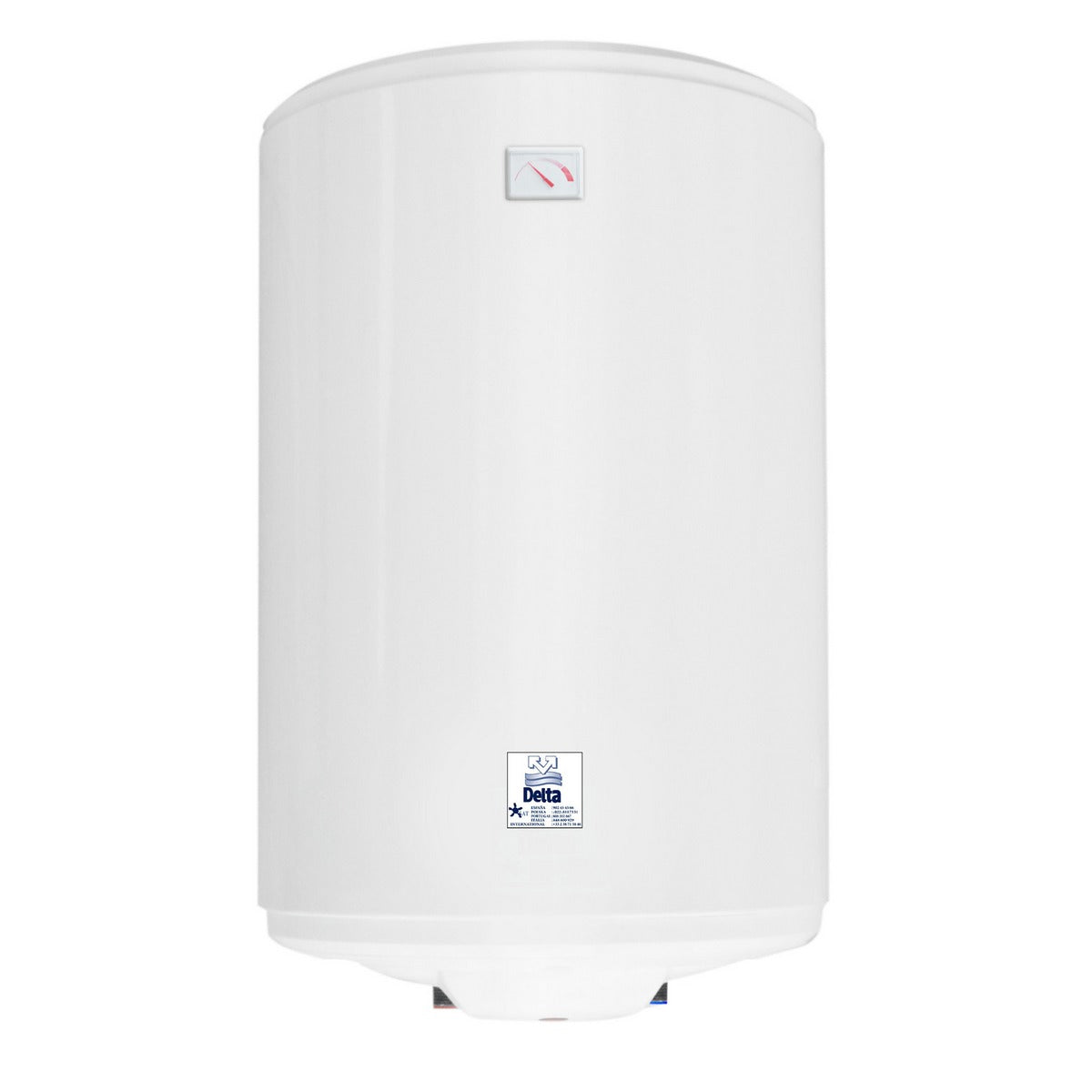 Vertikaler elektrischer Warmwasserbereiter mit 50 Liter Fassungsvermögen