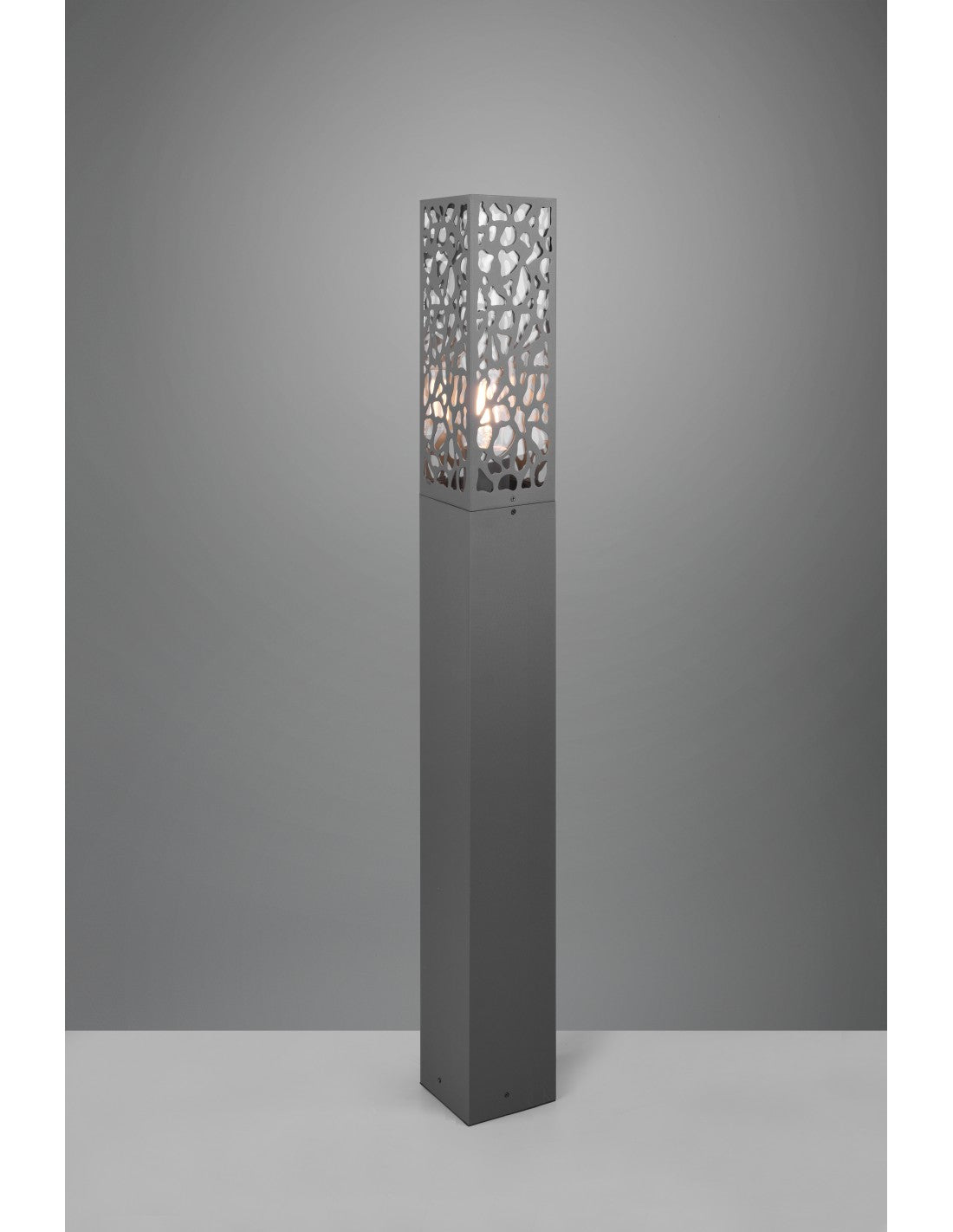 Cooper Anthracite Outdoor Rectangular High Pole IP44 Trio Lighting