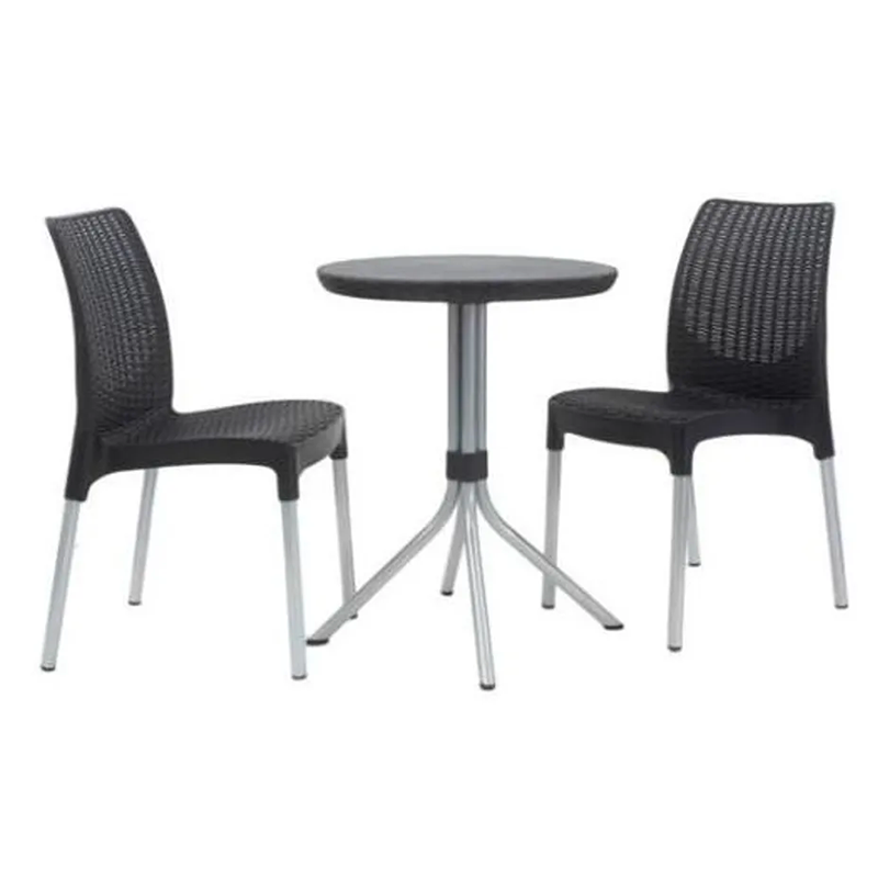 Keter Set aus Bistrot Chelsea Grafite