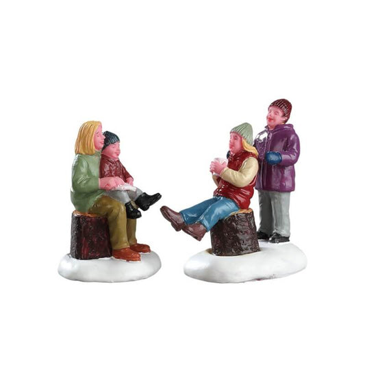 Lemax - Figur „Quality Time with Mom“.