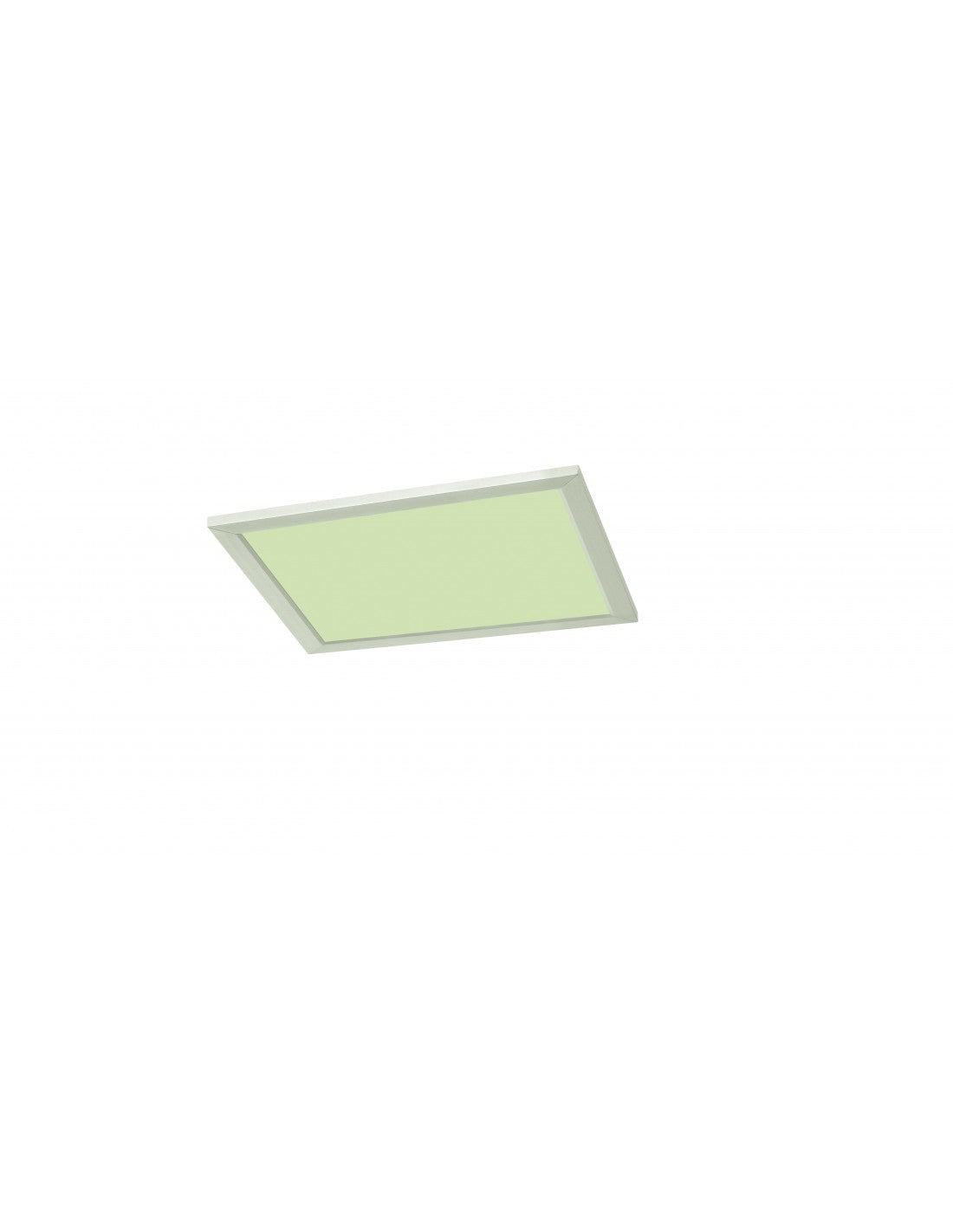 Plafoniera Quadrata Griffin Led Deinbarer Rgbw Nichel 29x29 cm Trio Lighting