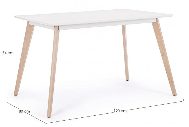 Weißholz, weiß, Michelangelo cm 120 x 80