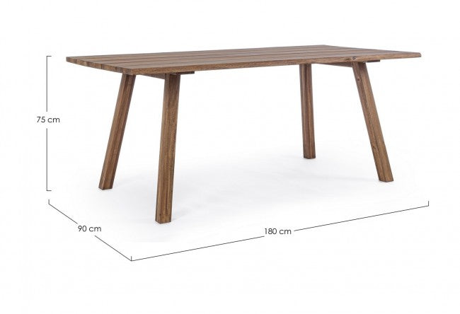 Außenholz aus Holz, FSC GLASGOW 180x90x h75 cm