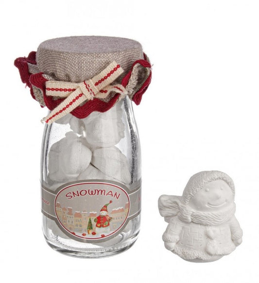 12x Bottiglietta 8 Herzen Prof. Snowman