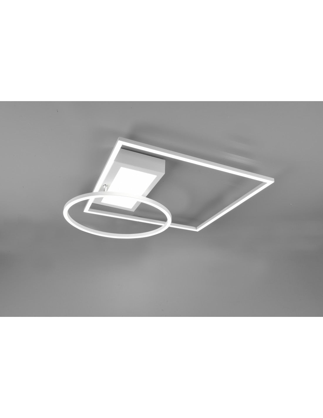 Deckenleuchte Downey Led 34w Weiß L64 cm dimmbare Trio Beleuchtung