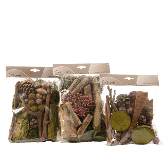 Mix Dekoration für Weihnachtsposten