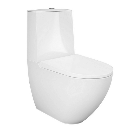 Monoblock-Unterputz-WC mit verdeckter Befestigung