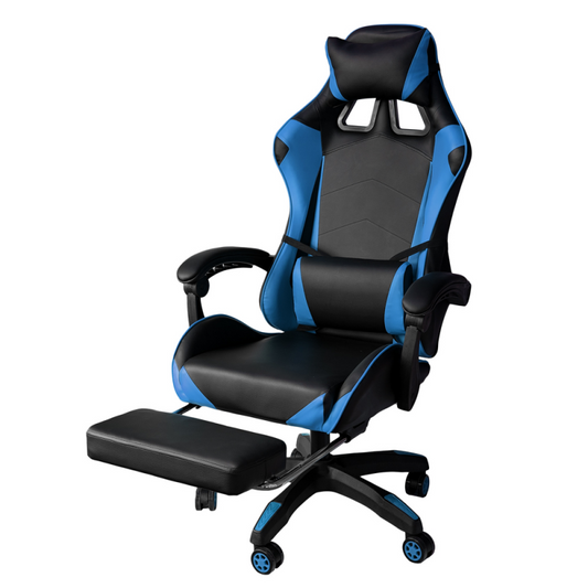 Gaming in Ökopellen von Amts-und Blau und Blau 64x53x h123-133 cm von Ampel