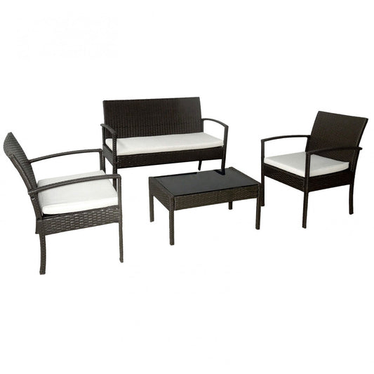 Wohnzimmer Boulevard Sofa 2 Sessel plus Couchtisch
