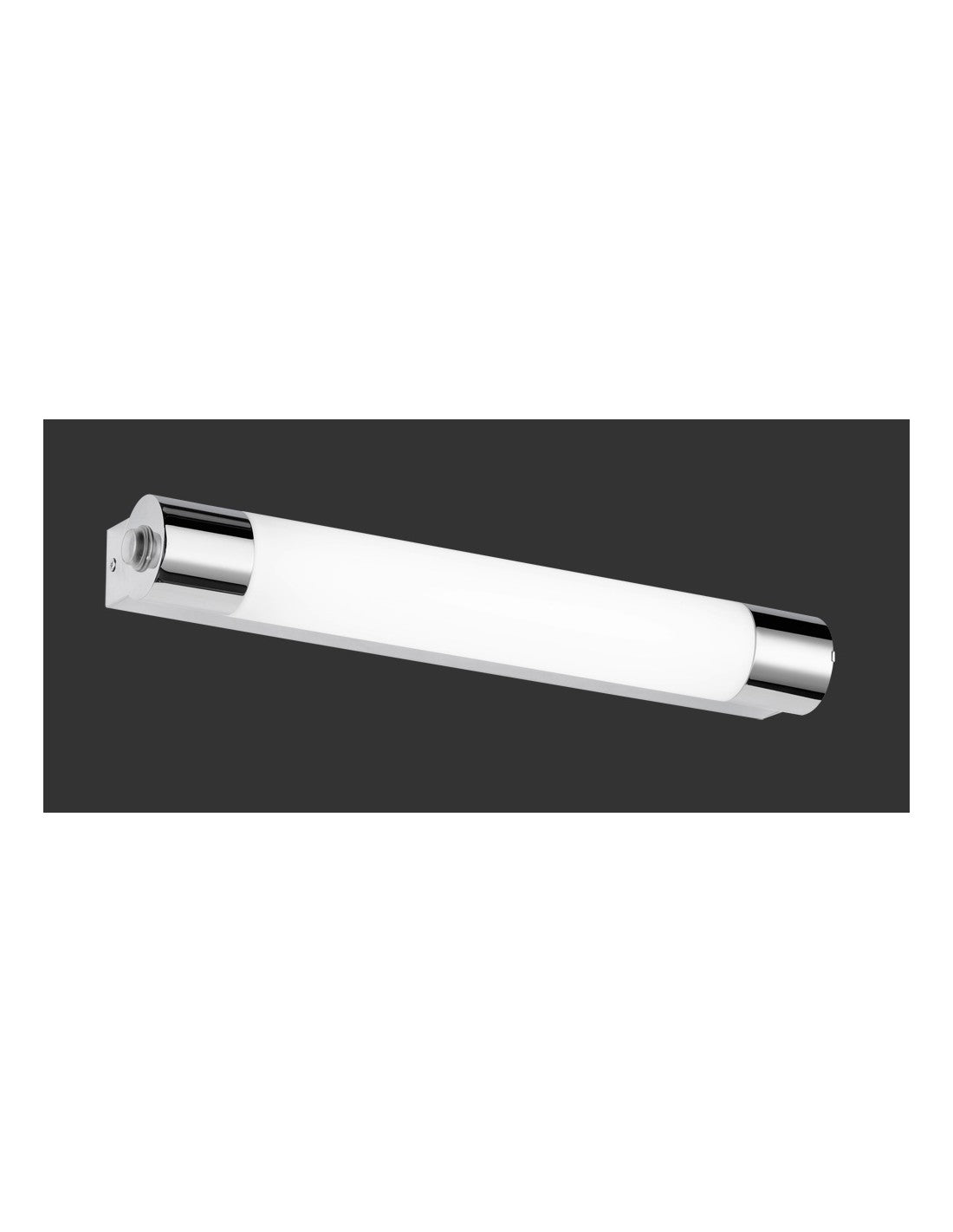 Reglette Applique Led von Specchio Kolian Chrom 44cm IP44 Trio Lighting