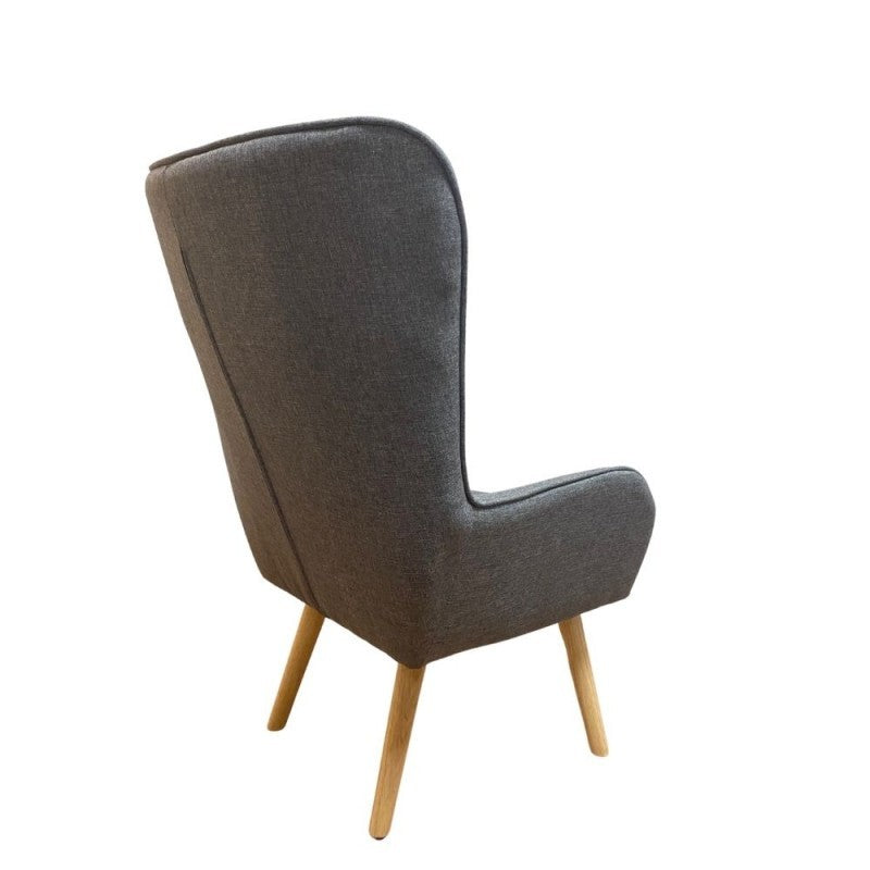 Geflochtes, graues, graues Geflecht, Kuril cm, 79x70xh.96