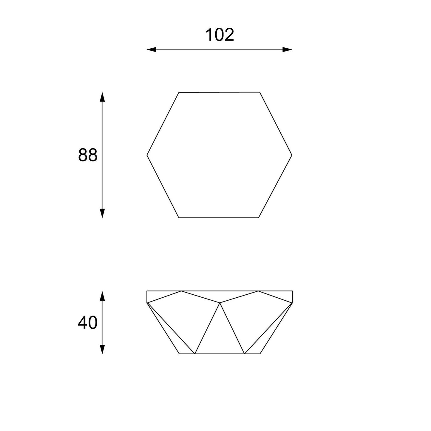 Fossiler Couchtisch aus Stein mit violetter Platte, 102 x 102 x 40 cm