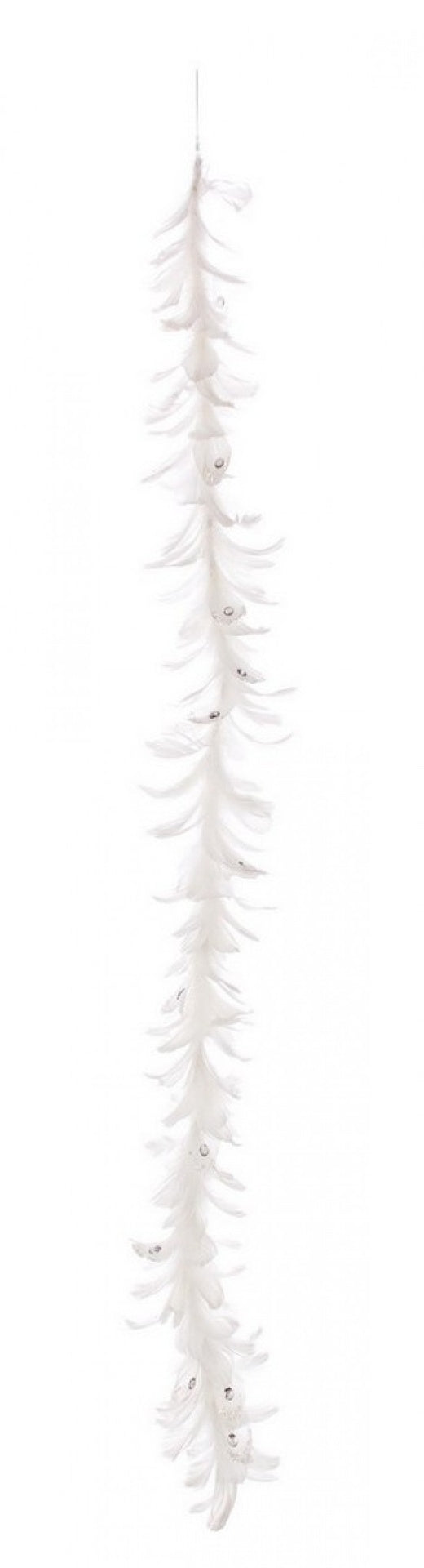 6x String Softy Diamante Bianco 150 cm