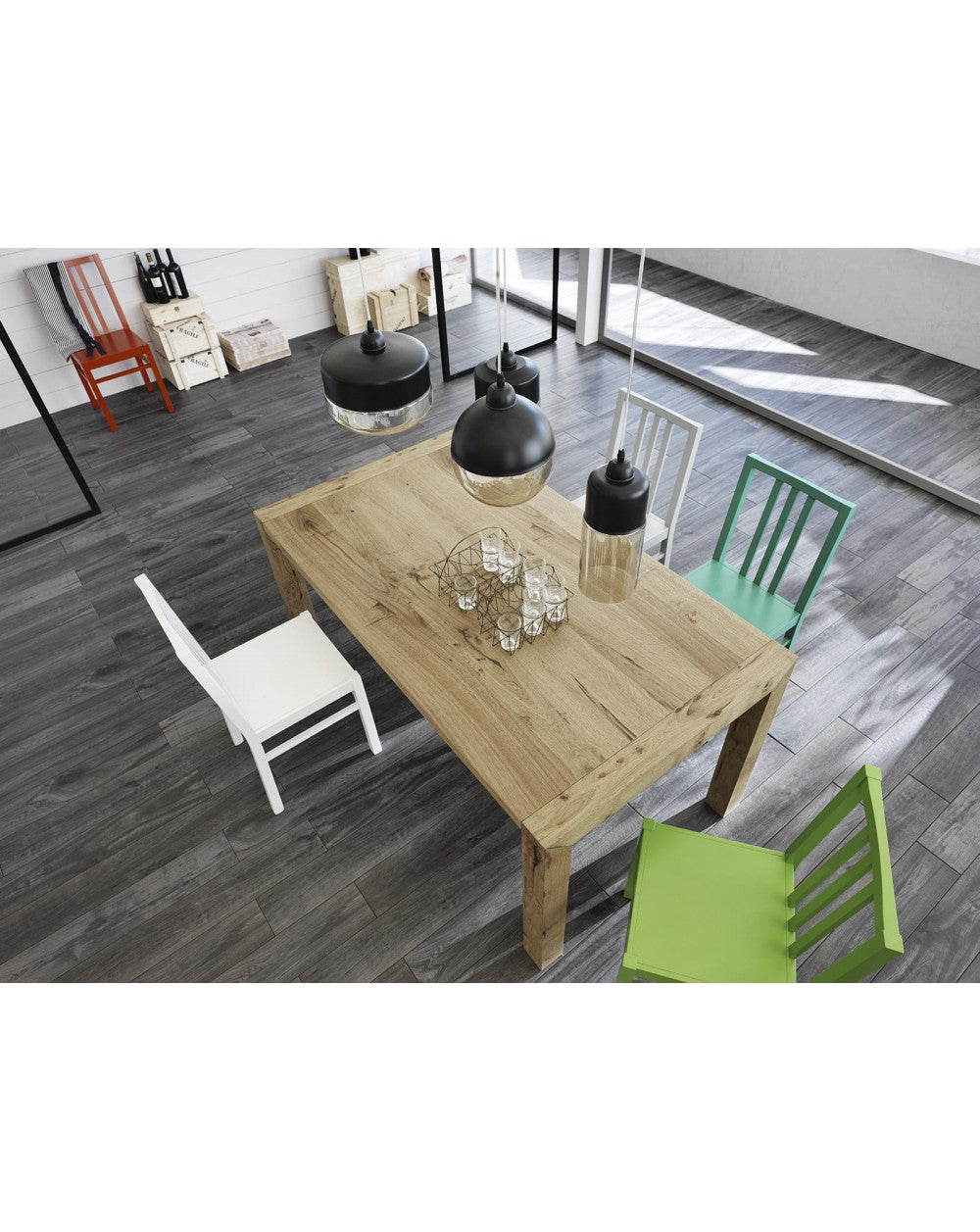 Ausziehbarer Tisch 160-240 x 90 cm – Nevada