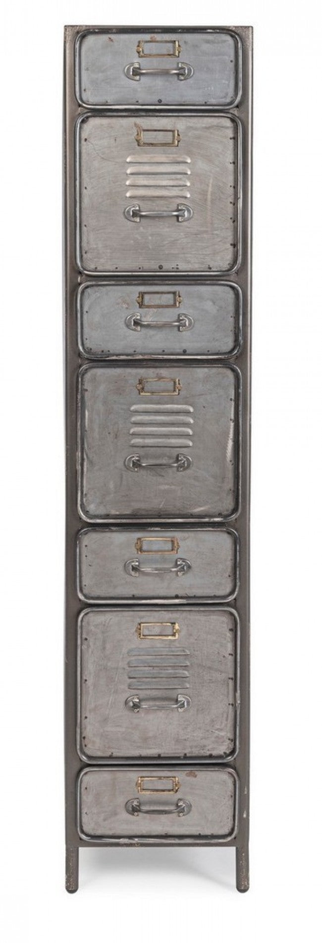 Aufbewahrungskommode 7 Schubladen im industriellen Stil