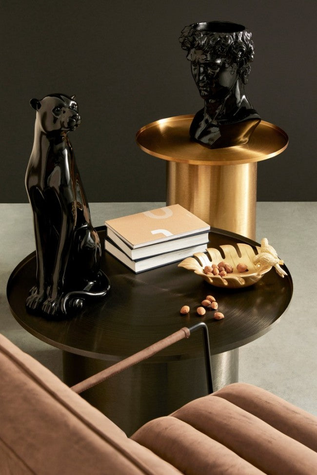 Olympus Black Leopard Statue H60