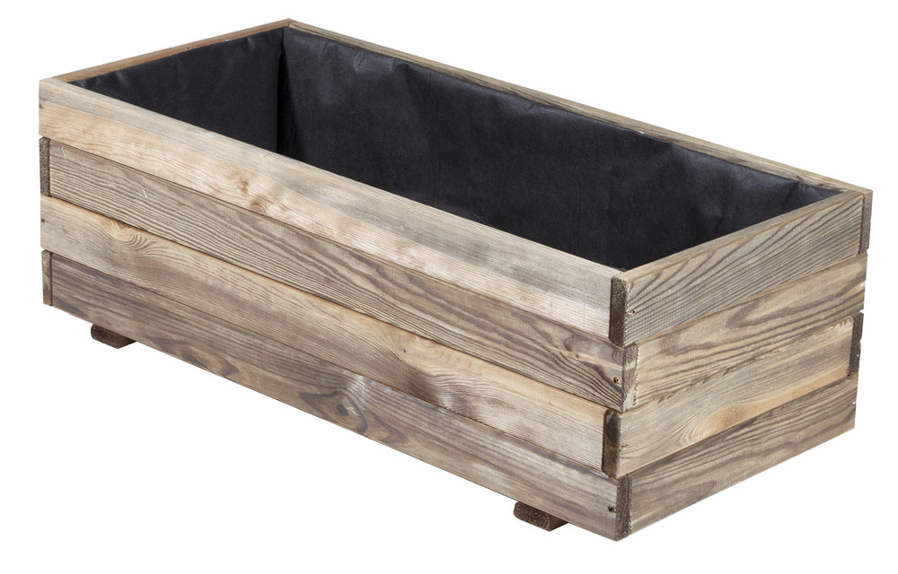 Pflanzgefäß aus imprägniertem Holz, 90 x 40 x 30 cm